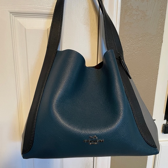 Coach Handbags - Coach Hadley Hobo Peacock colorblock #76088